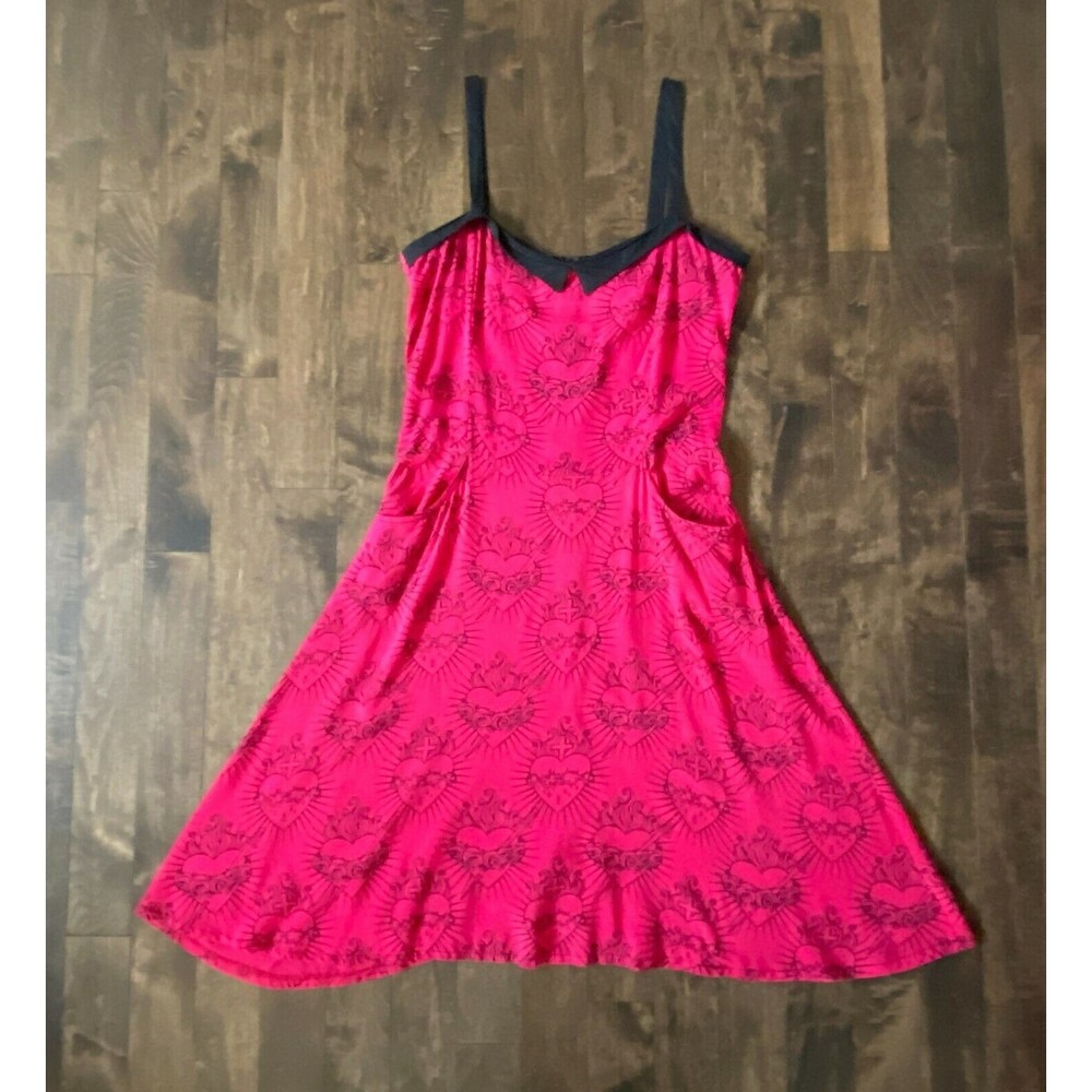 Switchblade Stiletto Sacred Heart Swing Dress Women’s XXL – Never Worn